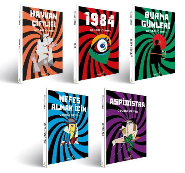 Yakamoz George Orwell Set 5 Kitap - 1