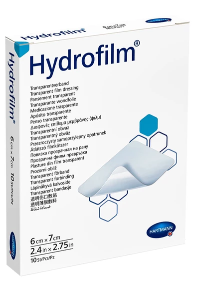 Hydrofilm 6 X 7 Cm Transparan Film Örtü 10 Lu ( 1 Paket 10 Adet)