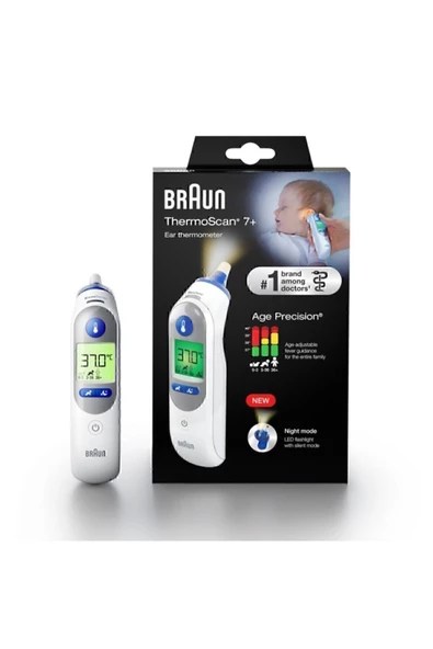 Braun ThermoScan 7 Plus IRT 6525 Kulaktan Ateş Ölçer - 3