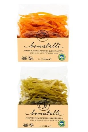 PASTA BONATELLİ 2Lİ BAKLİYAT MAKARNA SETİ