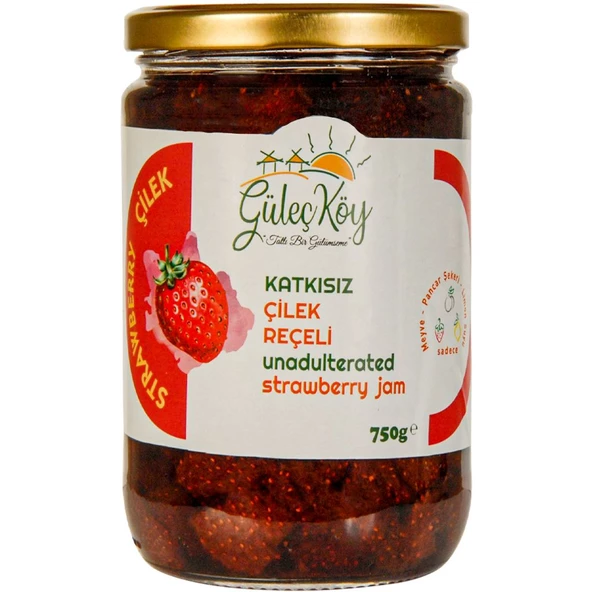 GüleçKöy Çilek Reçeli 750 gr