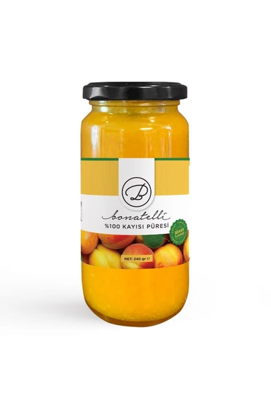 PASTA BONATELLİ Kayısı Püresi Şekersiz 240 gr ürün görseli