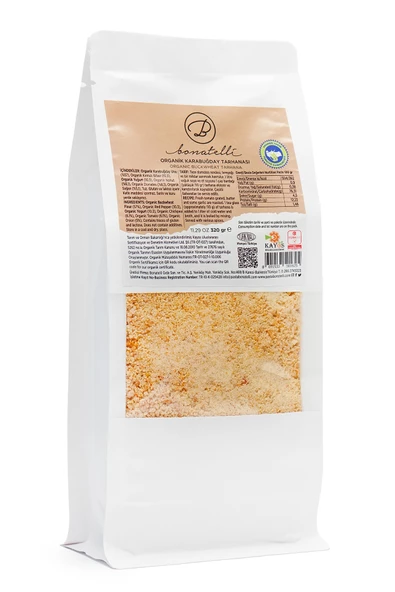 Pasta Bonatelli ORGANİK KARABUĞDAY TARHANASI 320 GR