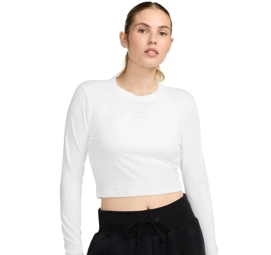 Nike Giyim Tişört Sportswear Chill Knit BEYAZ