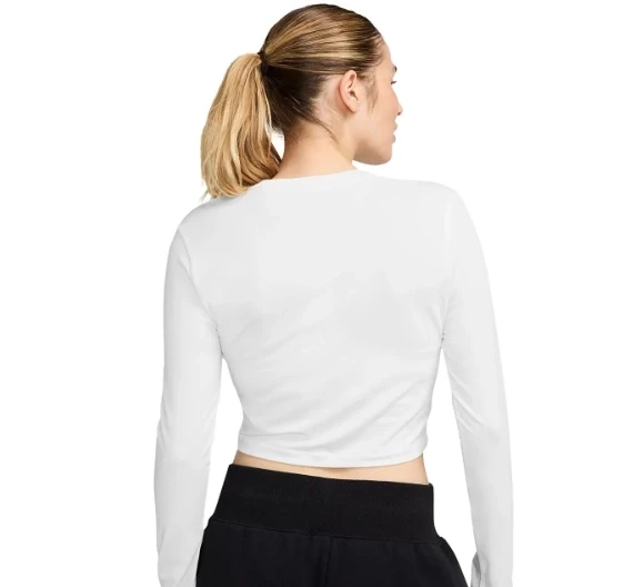 Nike Giyim Tişört Sportswear Chill Knit BEYAZ - 2