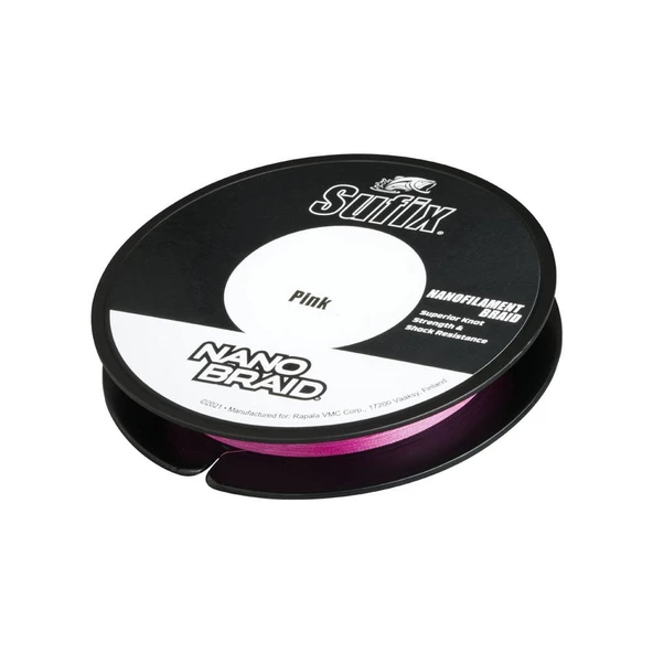 Sufix Nano Braid 0.06mm 100m Pink İp Misina 3.3kg Çeker ürün görseli