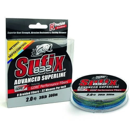 Sufix 832 Advanced 0.33 mm 100m Multicolor 8 Kat İp Misina 28.5kg Çeker