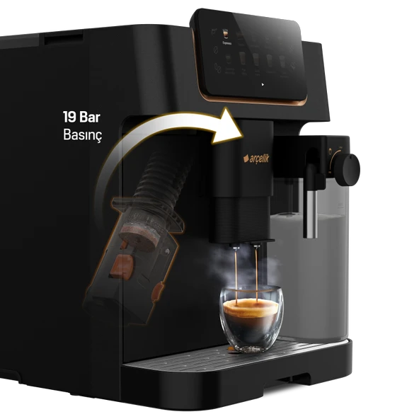 Arçelik EM 6395 Imperium Barista® Tam Otomatik Tam Otomatik Espresso Makinesi