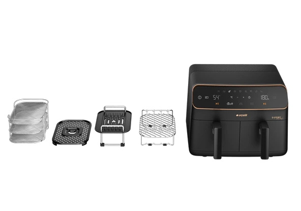 Arçeli̇k FR 9284 Arçelik Gurme DuoFry™ Az Yağlı Fritöz - Resim 6