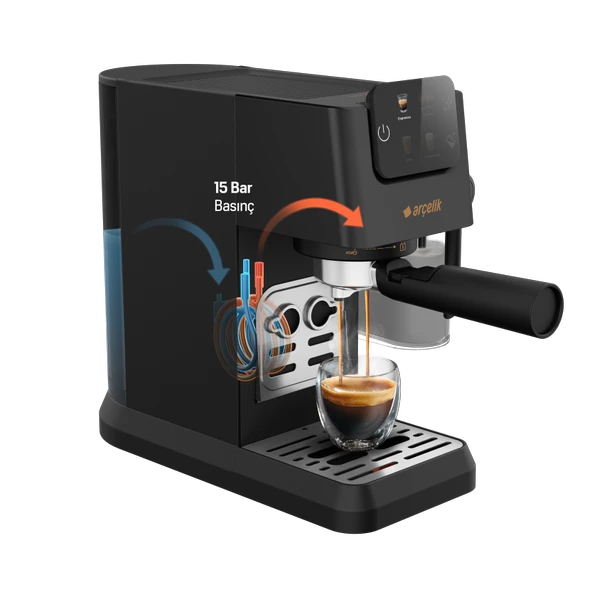 Arçelik Imperium Barista EM 3353 Yarı Otomatik Espresso Makinesi - Resim 8