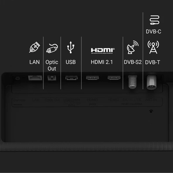 Arçelik Madrid 55 GHQ 9250 QLED Televizyon - Resim 5