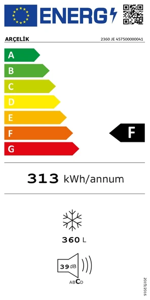 Arçelik 2360 JE Sandık Tipi Derin Dondurucu - Resim 4