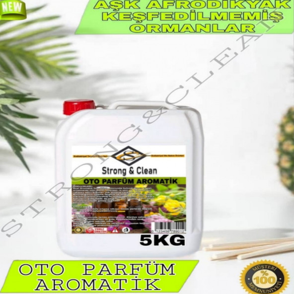 Oto Parfüm Aromatik Kokulu 5KG