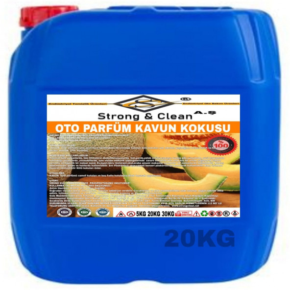 Oto Parfüm Kavun Kokulu 20KG