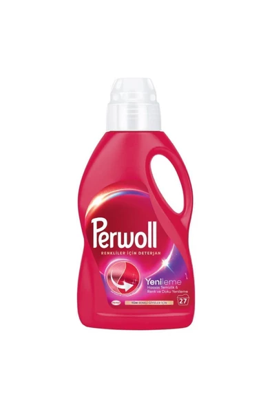 Perwoll Sıvı Çamaşır Deterjanı 1,5 lt Renkliler 4 Adet - 3