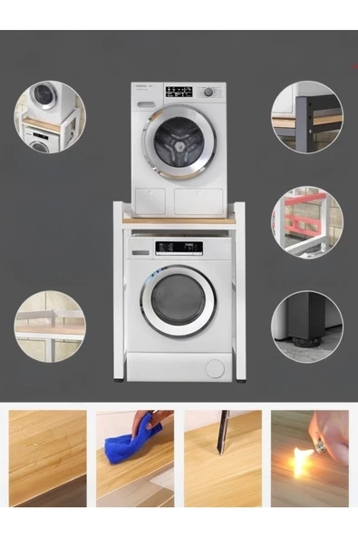 anka design  Kady Çamaşır Makinesi Dolabı - 2