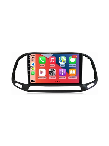 FOR-X FİAT DOBLO 2015-2022 ARASI-9'' HD ANDROİD 2GB RAM 32GB-WİFİ-KABLOSUZ CARPLAY-BT-FM-MP3-MP4-HD KAMERALI MULTİMEDYA-TEKNİK DESTEKLİ - 4