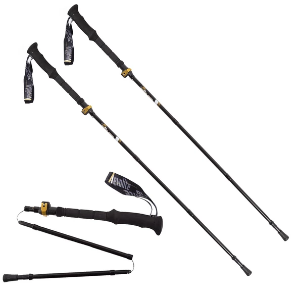 Evolite Runner Micro Quick-Lock Trekking Batonu - 6