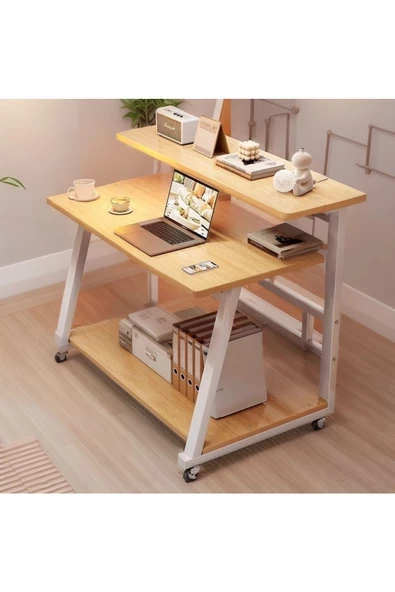 anka design  EZGİ Tekerlekli Çalışma Masası - 2