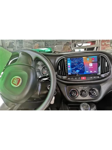 FOR-X FİAT DOBLO 2015-2022 ARASI-9'' HD ANDROİD 2GB RAM 32GB-WİFİ-KABLOSUZ CARPLAY-BT-FM-MP3-MP4-HD KAMERALI MULTİMEDYA-TEKNİK DESTEKLİ