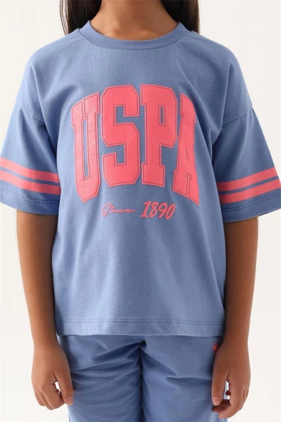 U.S. POLO ASSN. KIZ GARSON BERMUDA TAKIM US1837-G - 4