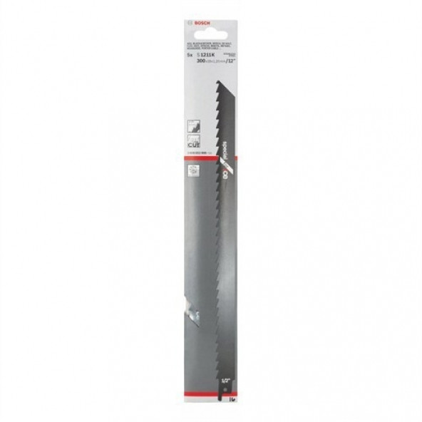 Bosch - Tilki Kuyruğu Bıçağı S 1211 K - Buz ve Kemik Kesme 1'Li Paket
