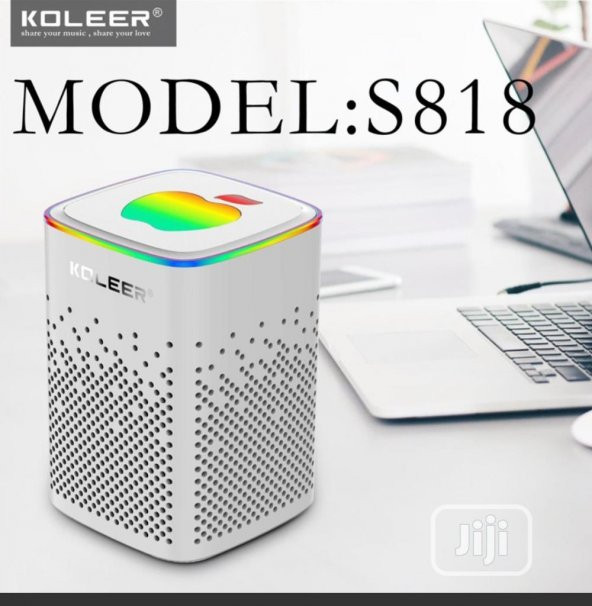 PrimeX Premium Koleer S818G Bluetooth 5.0 RGB 5W 70Hz Kablosuz Hoparlör Gri - 3