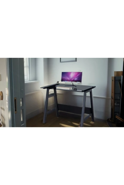 anka design  Gemini Camlı Bilgisayar Masası