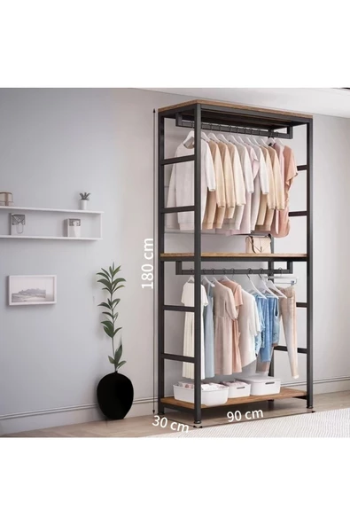 anka design  RAİN Açık Elbise Dolabı