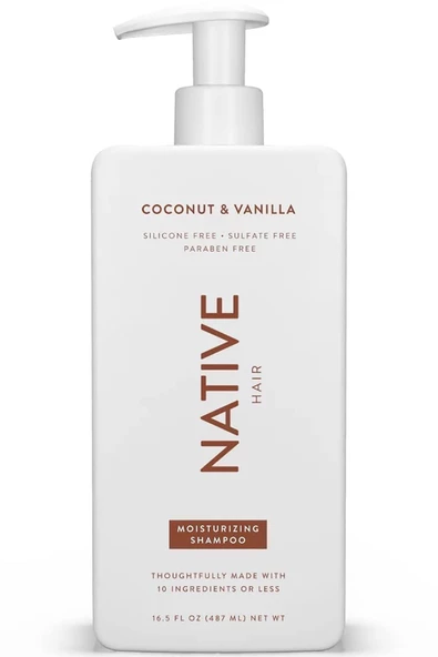 Native Hindistan Cevizi & Vanilya Nemlendirici Şampuan 487ML