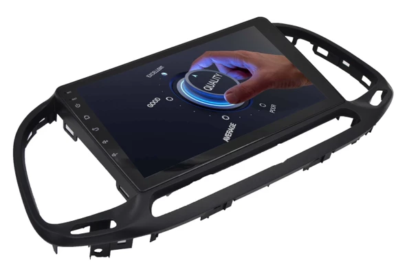 FOR-X FİAT DOBLO 2015-2022 ARASI- -9'' MULTİMEDYA ÇERÇEVESİ-KABLO VE CANBUS DAHİLDİR-GÜN KARGO - 2
