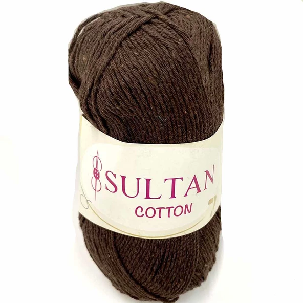 Sultan Cotton Amigurumi İpi Koyu Kahve ( 100 Gr )