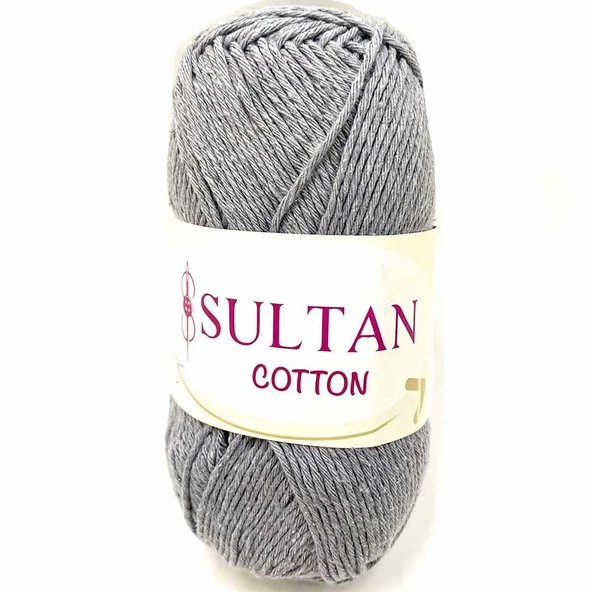 Sultan Cotton Amigurumi İpi Açık Gri ( 100 Gr )