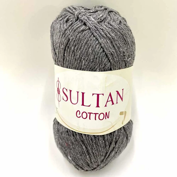 Sultan Cotton Amigurumi İpi Koyu Gri ( 100 Gr )