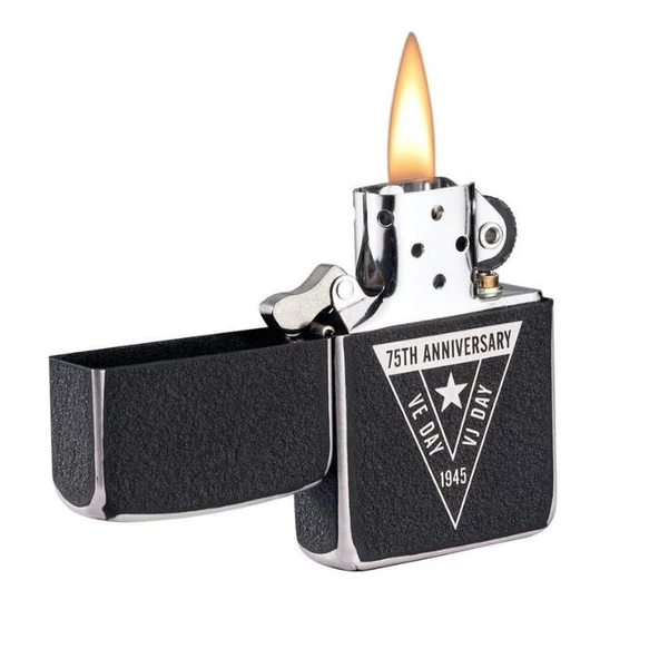 Zippo 49264-000002 Pl49264 Vevj Design 75Th Anniv Çakmak - Resim 4