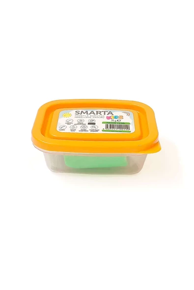 Smarta Kids Havayla Kuruyan Modelleme Hamuru 70gr Neon Yeşil ürün görseli 1
