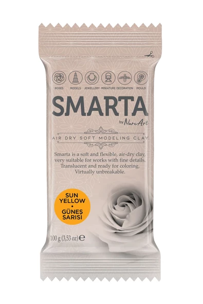 Smarta ™ Modelleme Hamuru 100gr - Güneş Sarısı - 1