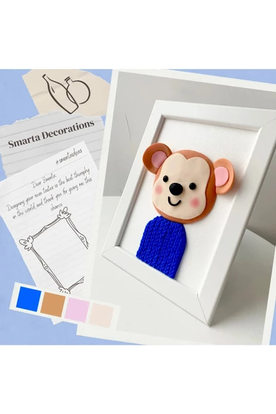 Smarta Kids Havayla Kuruyan Modelleme Hamuru 70gr Siyah - Resim 5