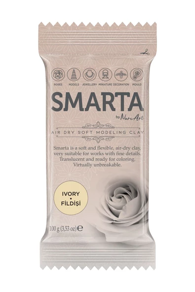 Smarta ™ Modelleme Hamuru 100gr - Fildişi ürün görseli 1