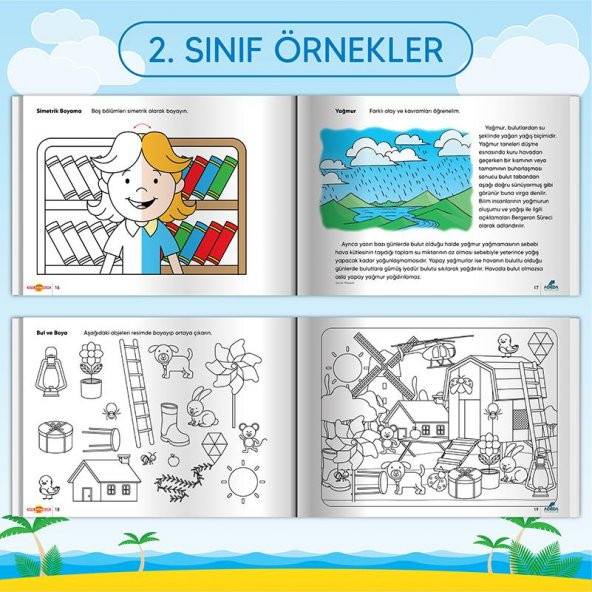Adeda Tatil Etkinlikleri Kitabı 2.Sınıf - 4