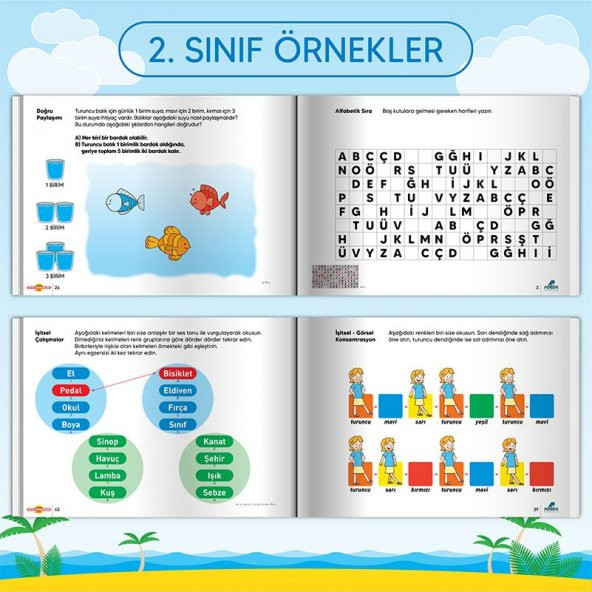 Adeda Tatil Etkinlikleri Kitabı 2.Sınıf - 5
