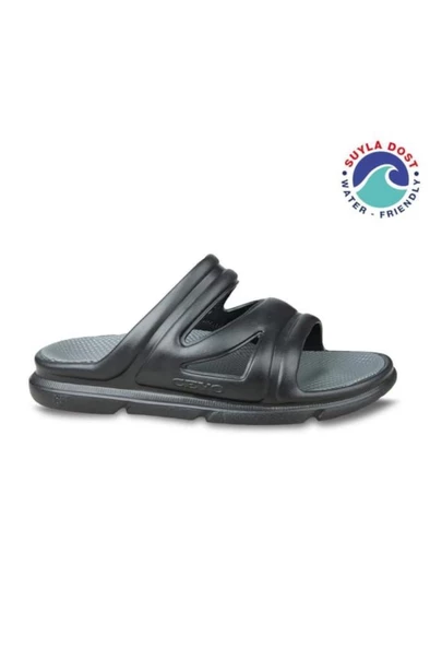 Ceyo OLYMPOS Anatomik Taban Erkek Terlik Siyah 40-45