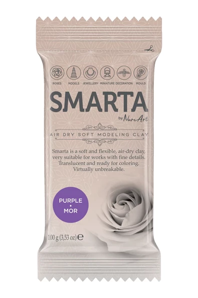 Smarta ™ Modelleme Hamuru 100gr - Mor ürün görseli 1