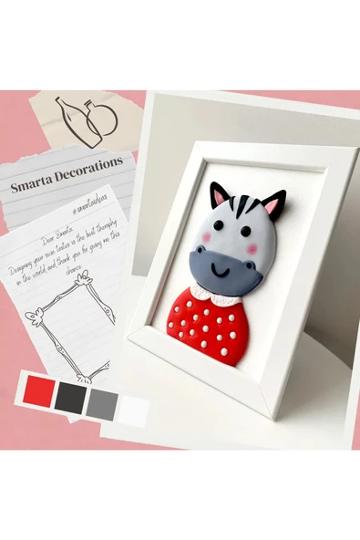 Smarta Kids Havayla Kuruyan Modelleme Hamuru 70gr Kırmızı - 4