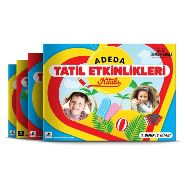 Adeda Tatil Etkinlikleri Kitabı 1.Sınıf