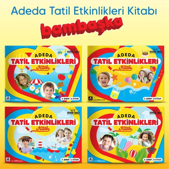 Adeda Tatil Etkinlikleri Kitabı 1.Sınıf - 3