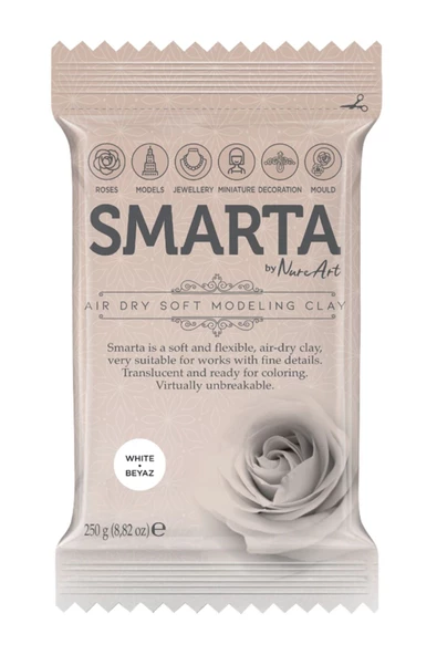 Smarta ™ Modelleme Hamuru 250gr - Beyaz