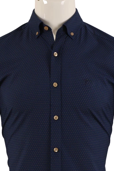 Uzun Kol Slim Fit Gömlek - 8