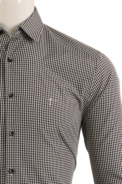 Uzun Kol Slim Fit Gömlek - 5