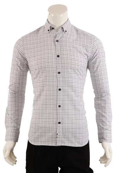 Uzun Kol Slim Fit Gömlek - 2